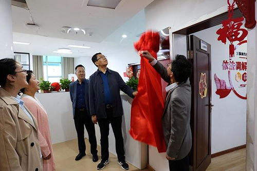 河南省洛阳市首家驻律师事务所婚姻家事公益调解工作室在西工区揭牌成立